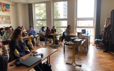 Beseda so študentmi Súkromnej strednej odbornej školy pedagogickej v ZH