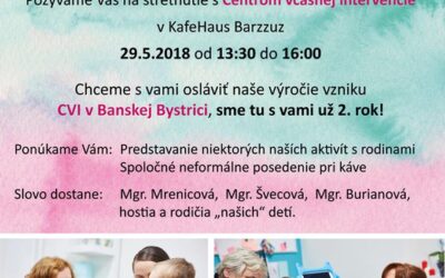 CVI Banská Bystrica oslavuje svoje druhé narodeniny!