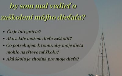 Práva detí so ZZ na vzdelávanie – online workshop
