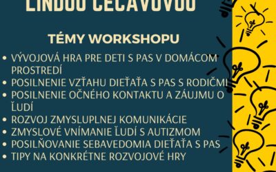 Rozvoj hrou s Lindou Cecavovou – online workshop