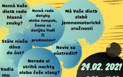 Senzorická integrácia s Evou Mrenicovou (online)