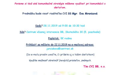 Vývin reči 1 (orofaciálna stimulácia, komunikačné stratégie)